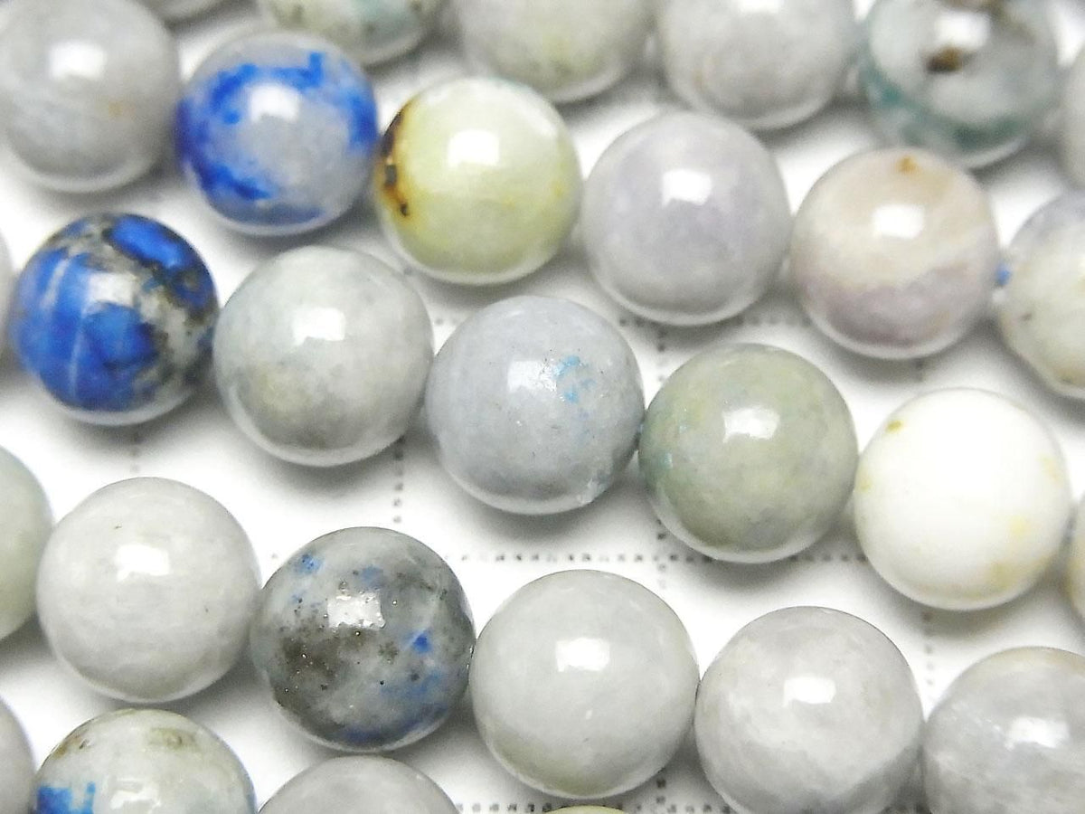 Hackmanite Round 8mm 1strand beads (aprx.15inch/37cm)