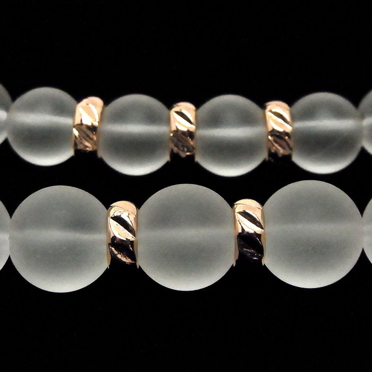 Metal parts Rondelle 8x8x3.5mm Pink Gold color 10pcs