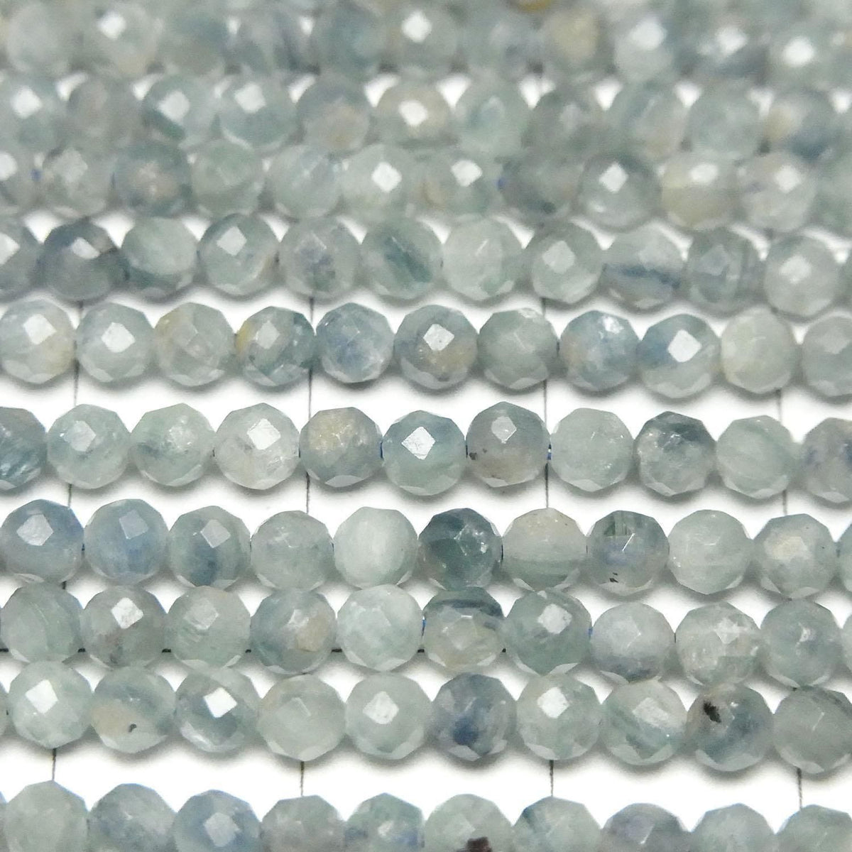 Multicolor Kyanite AA++ Faceted Round 3mm 1strand beads (aprx.15inch/36cm)High Quality!