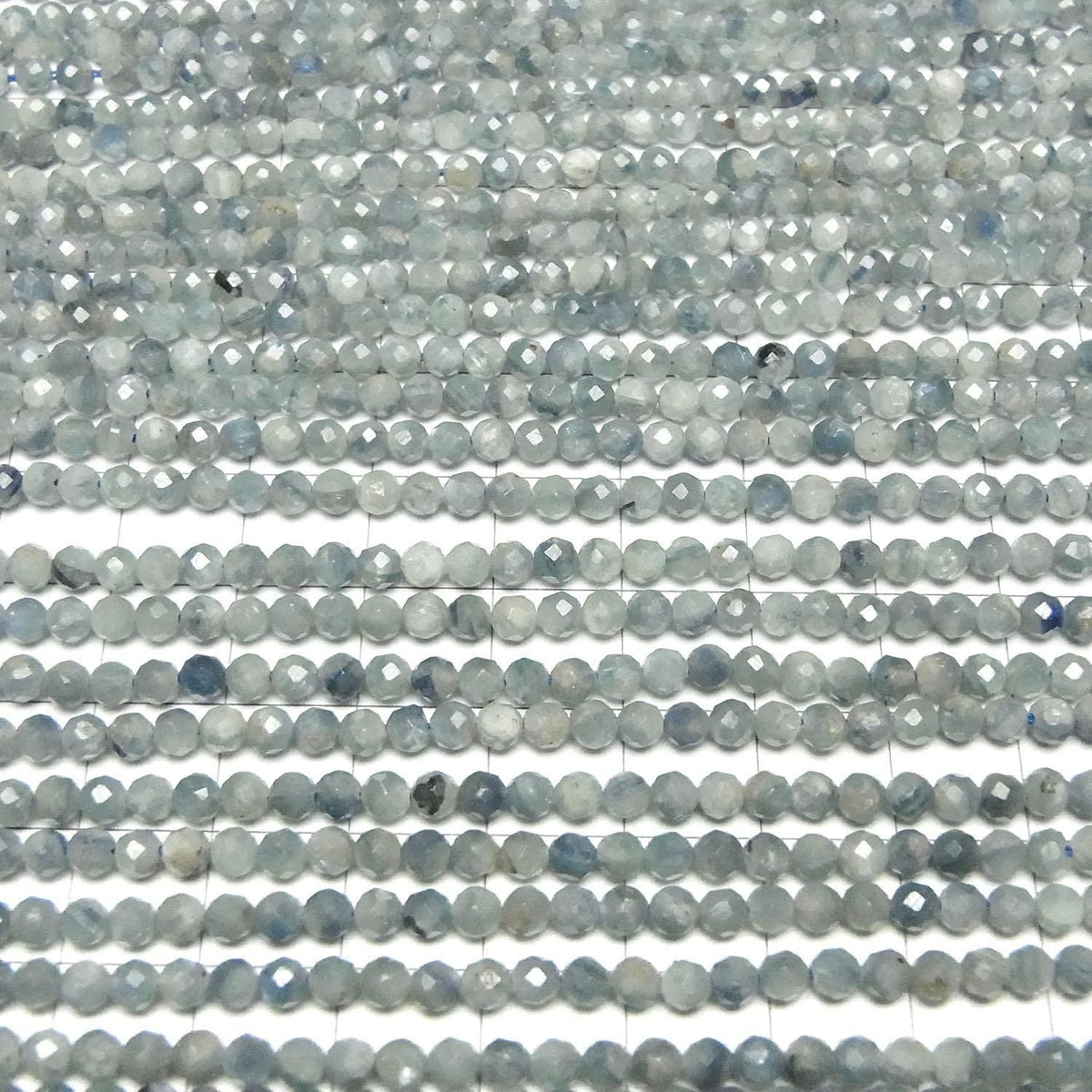 Multicolor Kyanite AA++ Faceted Round 3mm 1strand beads (aprx.15inch/36cm)High Quality!