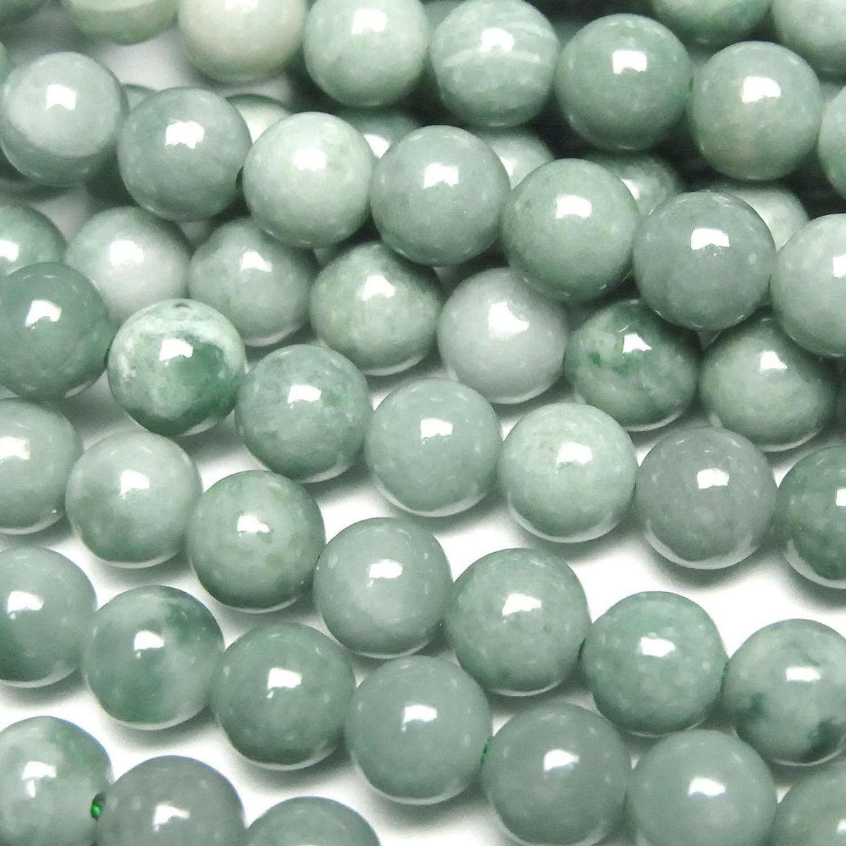 Guatemalan Jadeite Round 6mm 1strand beads (approx. 15 inches/36 cm)