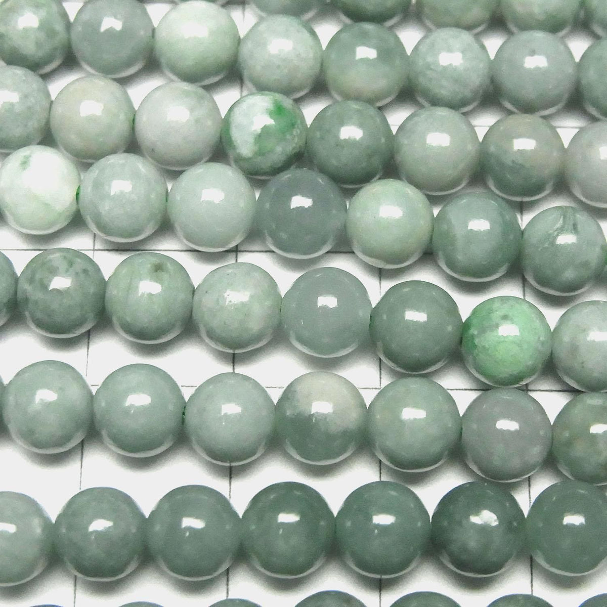 Guatemalan Jadeite Round 6mm 1strand beads (approx. 15 inches/36 cm)
