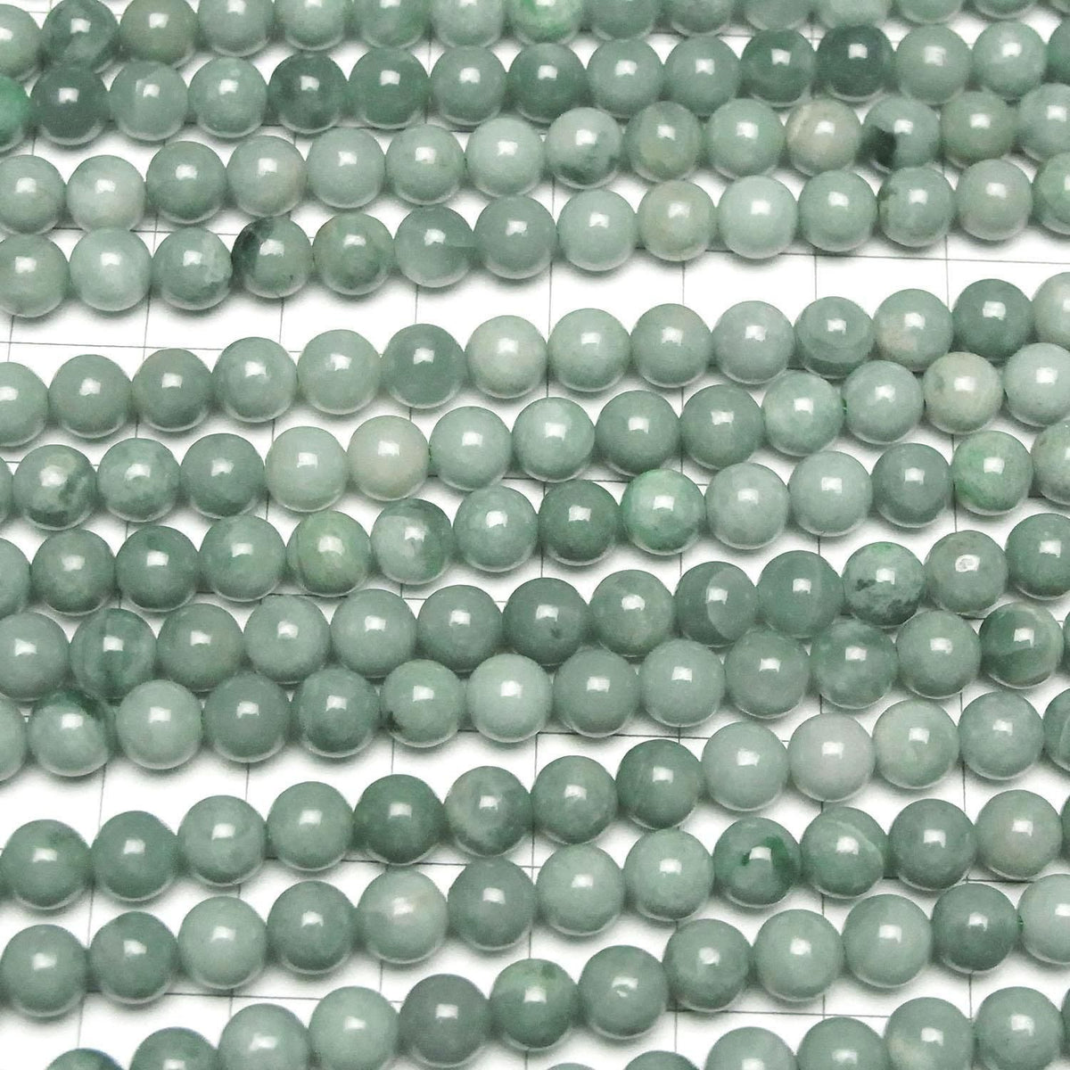 Guatemalan Jadeite Round 6mm 1strand beads (approx. 15 inches/36 cm)