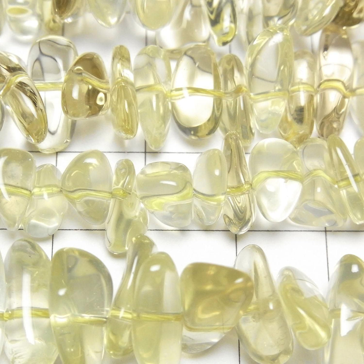 Lemon Quartz AAA- Chips (Small Nugget ) half or 1strand beads (aprx.15inch/37cm)