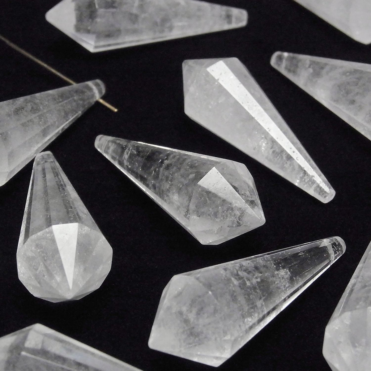 Crystal AA+ Pendulum Cut 1pc