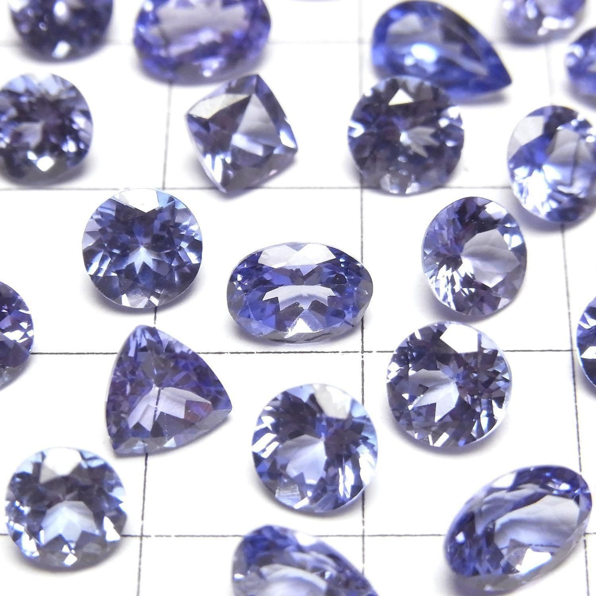 High Quality Tanzanite AAA Loose Stone Mixed Shape Faceted 1pc