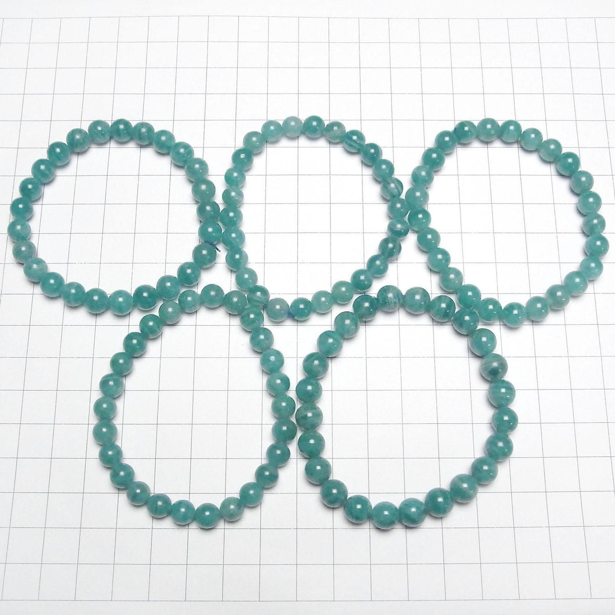 Russian Amazonite AAA Round 7mm 1strand beads (Bracelet)