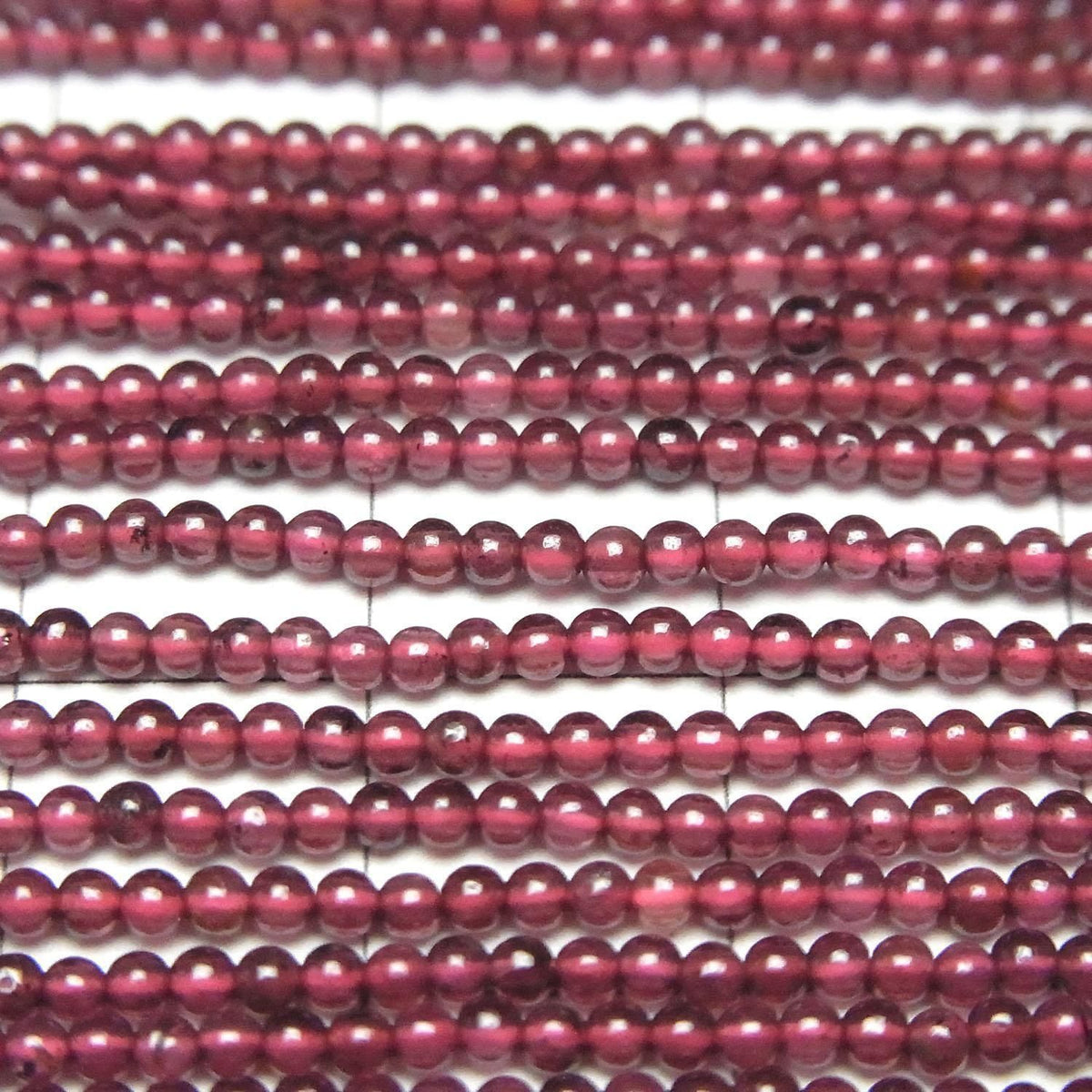 2pcs $6.79! Garnet AAA- Round 1.8mm 1strand beads (aprx.15inch/36cm)