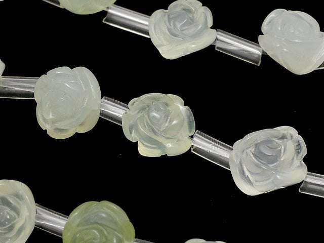 Neues Jade-Rose 8mm halbe oder 1Strang Perlen (ca. 15 Zoll / 36 cm)