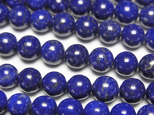 Lapislazuli AAA Round 6mm half or 1strand beads (aprx.15inch/36cm)