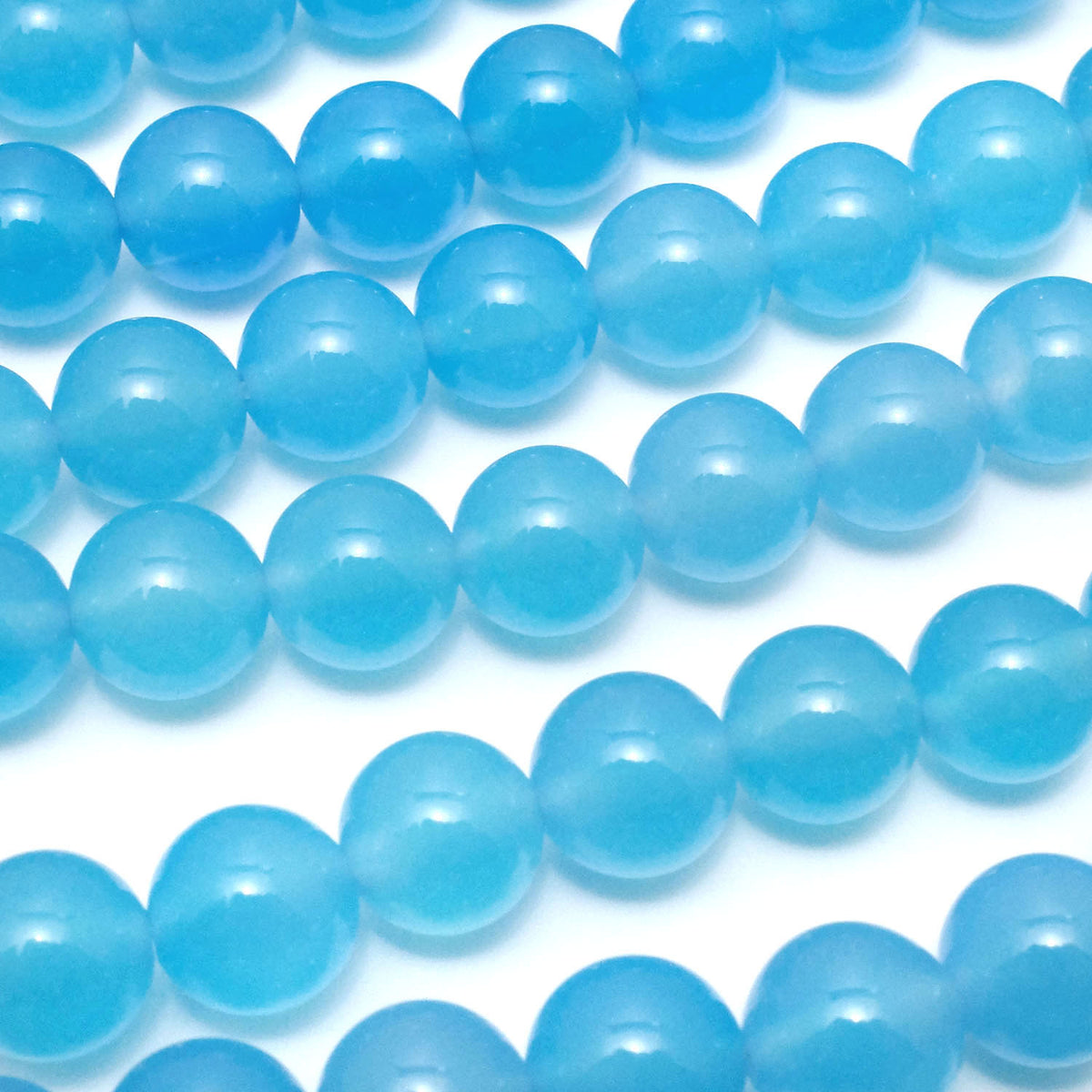 Blue Agate AAA Round 8mm 1strand beads (aprx.14inch/35cm)