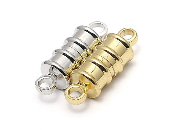 Metal Parts Magnetic Clasp with Jump Ring 17 x 6 x 6 mm 5 pairs $3.79!