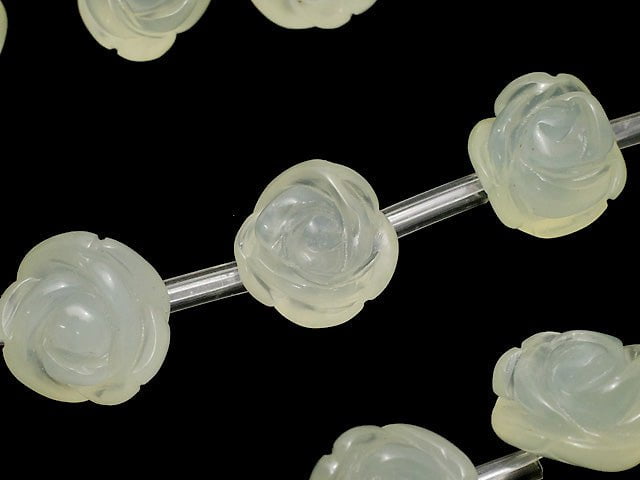 Neues Jade-Rose 12mm halbe oder 1Strang Perlen (ca. 15 Zoll / 36 cm)