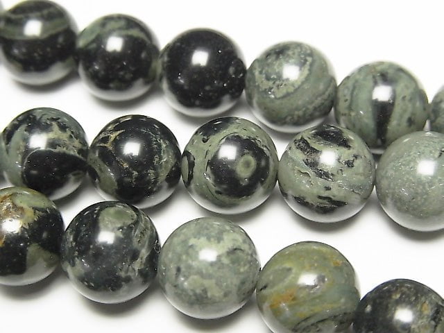 Kambaba Jasper Round 10mm 1strand beads (aprx.15inch/36cm)