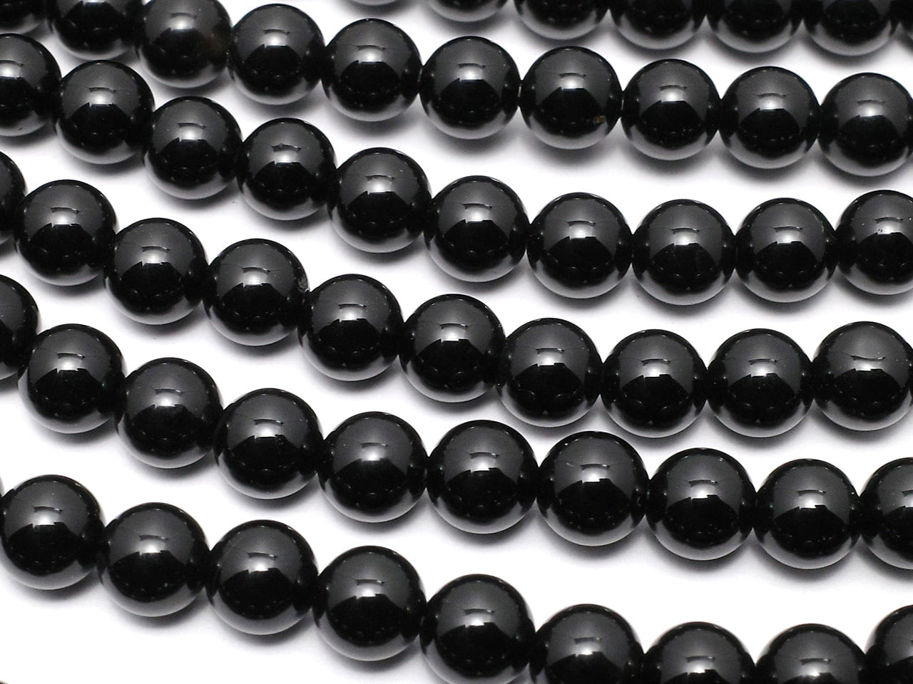 Onyx perles rondes 5mm 1 fil (env. 14inch/36cm)