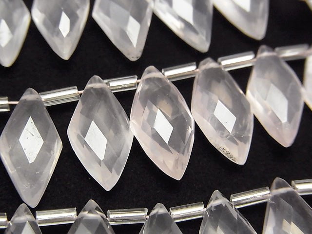 粉晶 AA++ 鑽石切割 1串 (12顆)