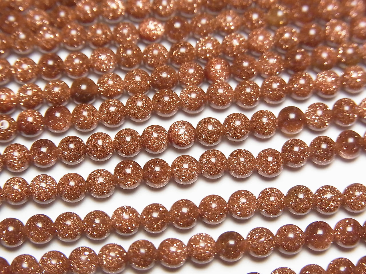 Golden Sand Stone Round 3mm 1strand beads (aprx.15inch/36cm)
