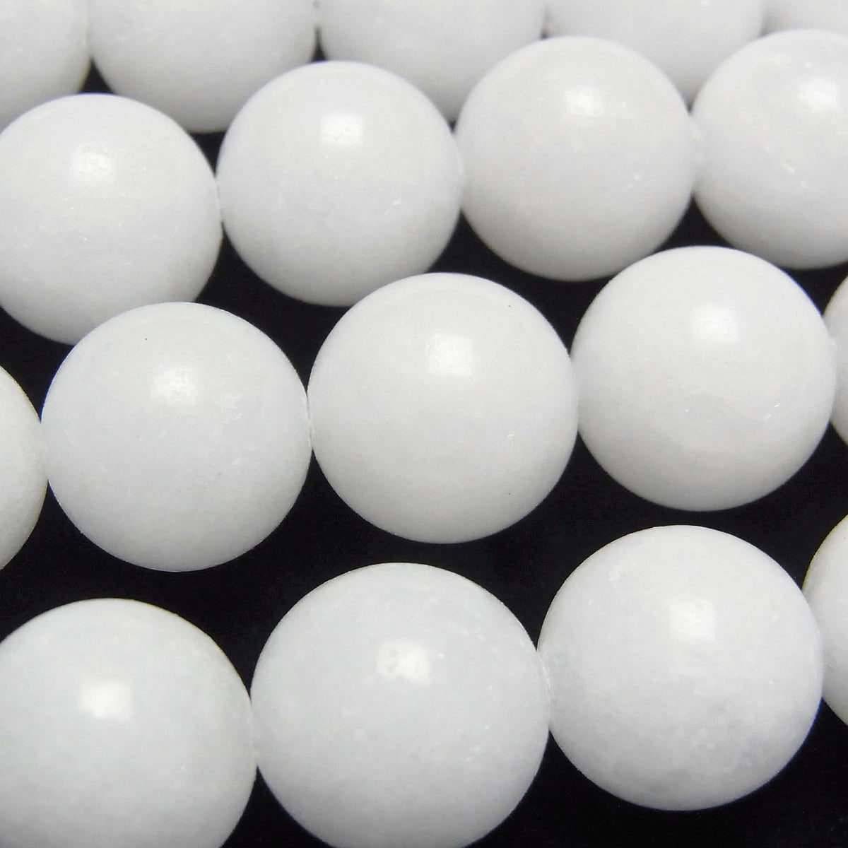 重晶石圓珠 12mm 半串或 1 串 (約 15 英吋/37 公分)