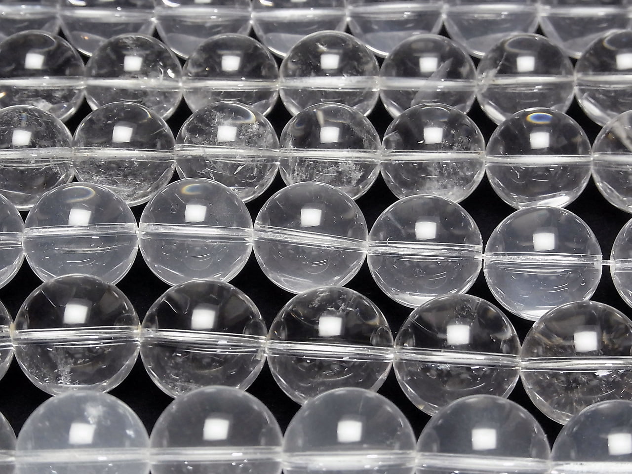 Crystal Quartz AAA- Round 20mm 1/4 or 1strand beads (aprx.15inch/36cm)