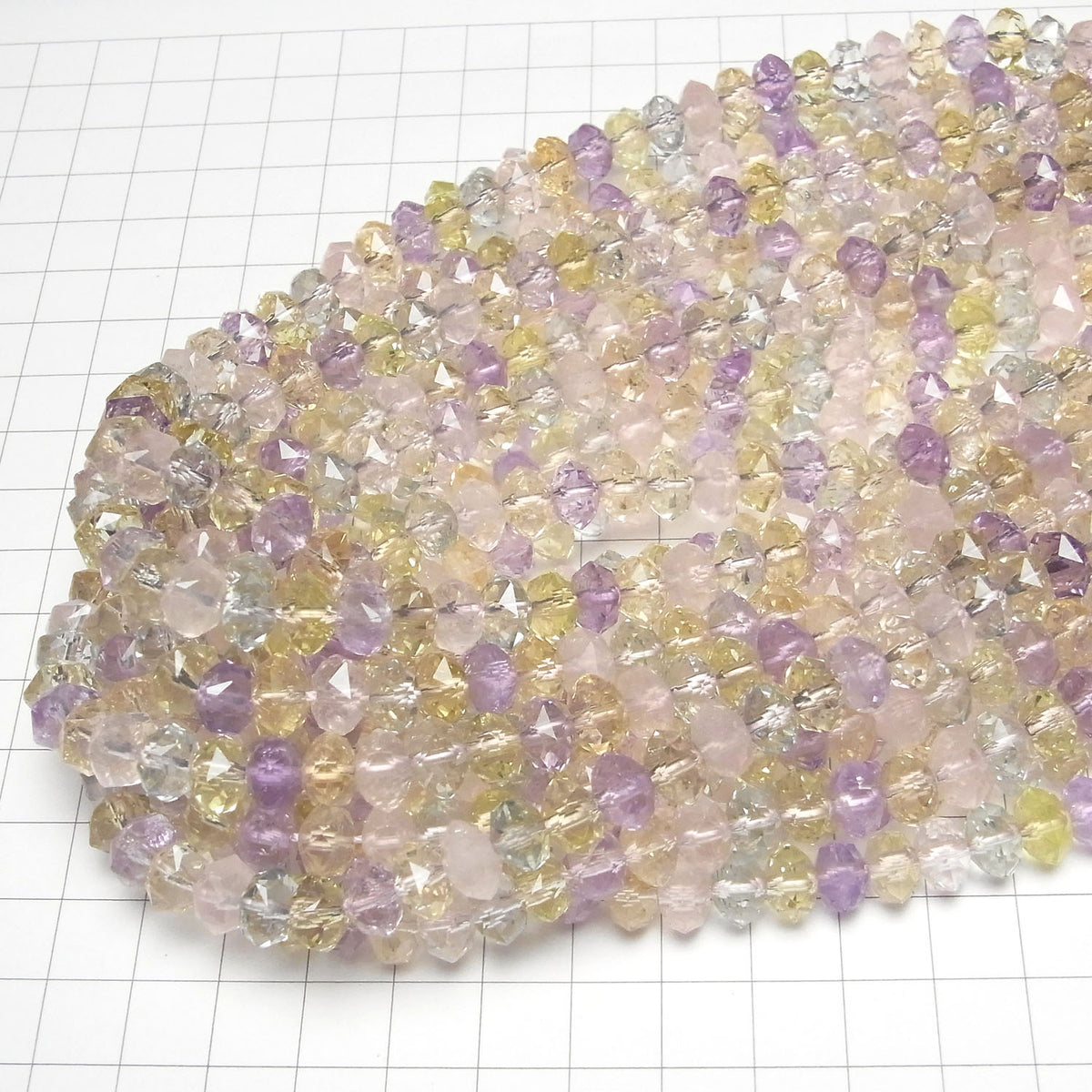 High Quality! Mixed Stone AAA- Star Faceted Button Rondelle 9x9x6mm 1/4 or 1strand beads (aprx.15inch/38cm)