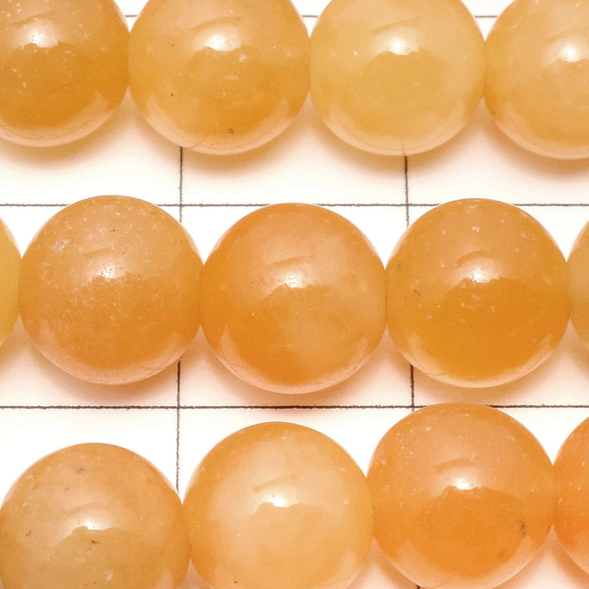 Orange Jade Round 8mm 1strand beads (aprx.15inch / 38cm)