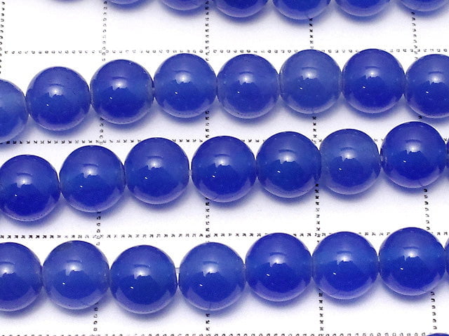 Blue agate AAA Round 6mm 1strand beads (aprx.14inch/35cm)