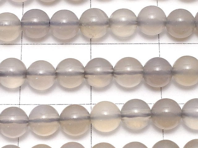 Gray Onyx AAA Round 4mm 1strand beads (aprx.15inch / 37cm)