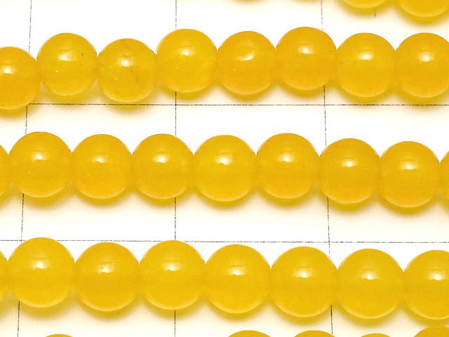 Honey Color Jade Round 4mm 1strand beads (aprx.15inch/36cm)