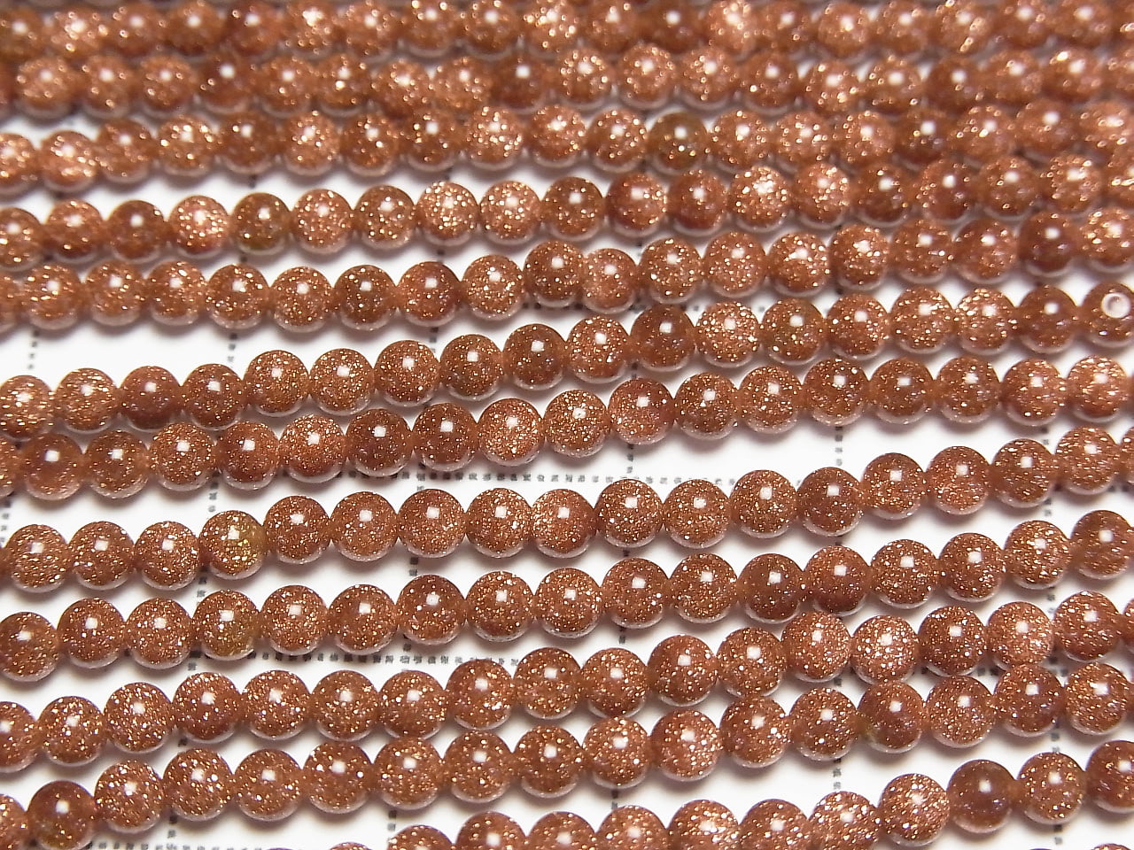 Golden Sand Stone Round 3mm 1strand beads (aprx.15inch/36cm)