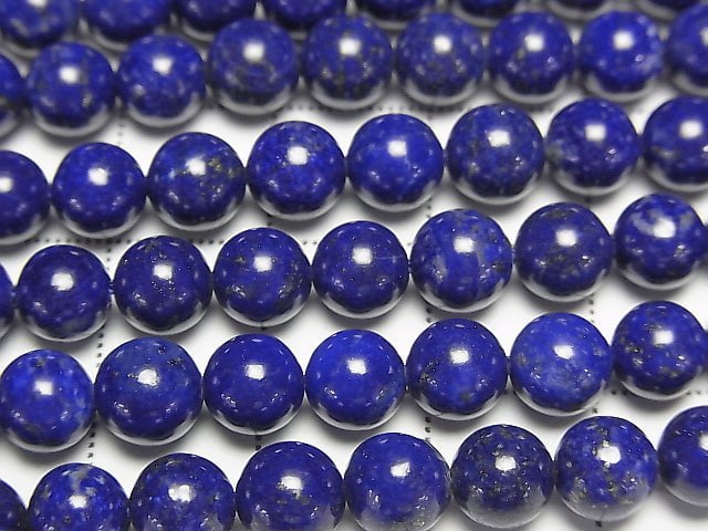 Lapislazuli AAA Round 6mm half or 1strand beads (aprx.15inch/36cm)