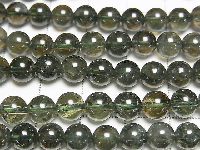 Kornerupine AAA- Round 6mm 1/4 or 1strand beads (aprx.15inch/38cm)