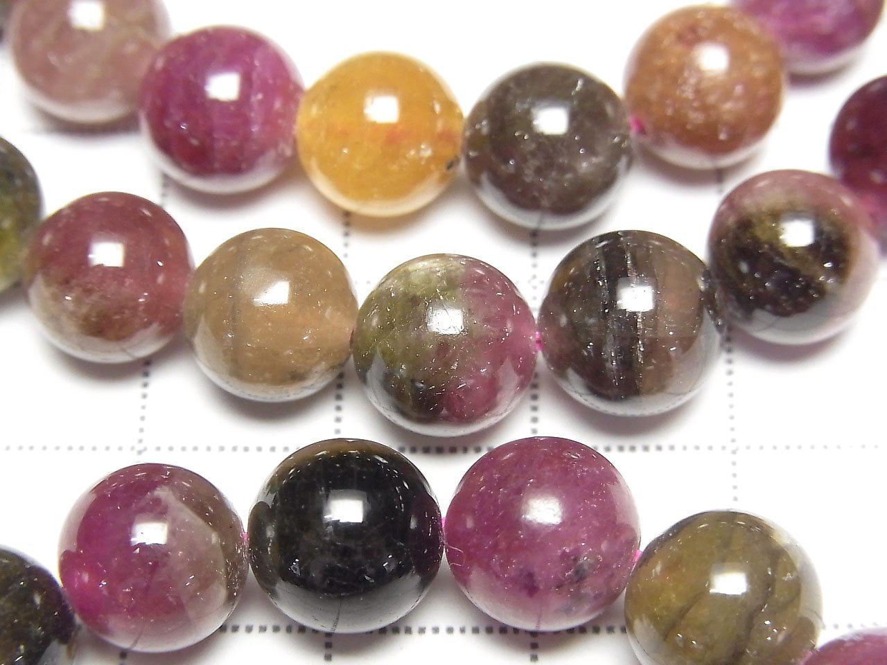 碧璽 AA+ 圓珠 9-9.5mm 手鍊