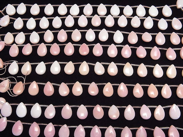Queen Conch Shell AAA Pear shape 14x10x5mm 1/4 or 1strand beads (aprx.15inch/36cm)