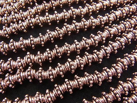 1strand $11.79! Copper Rondelle 9x9x6mm Oxidized Finish 1strand beads (aprx.7inch/18cm)