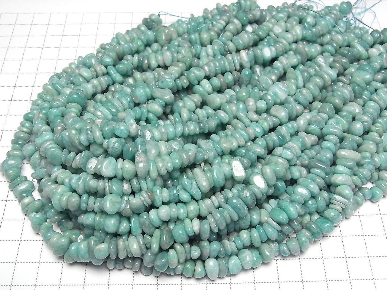 Africa Amazonite AA Chips (Small Nugget ) 1strand beads (aprx.15inch/38cm)