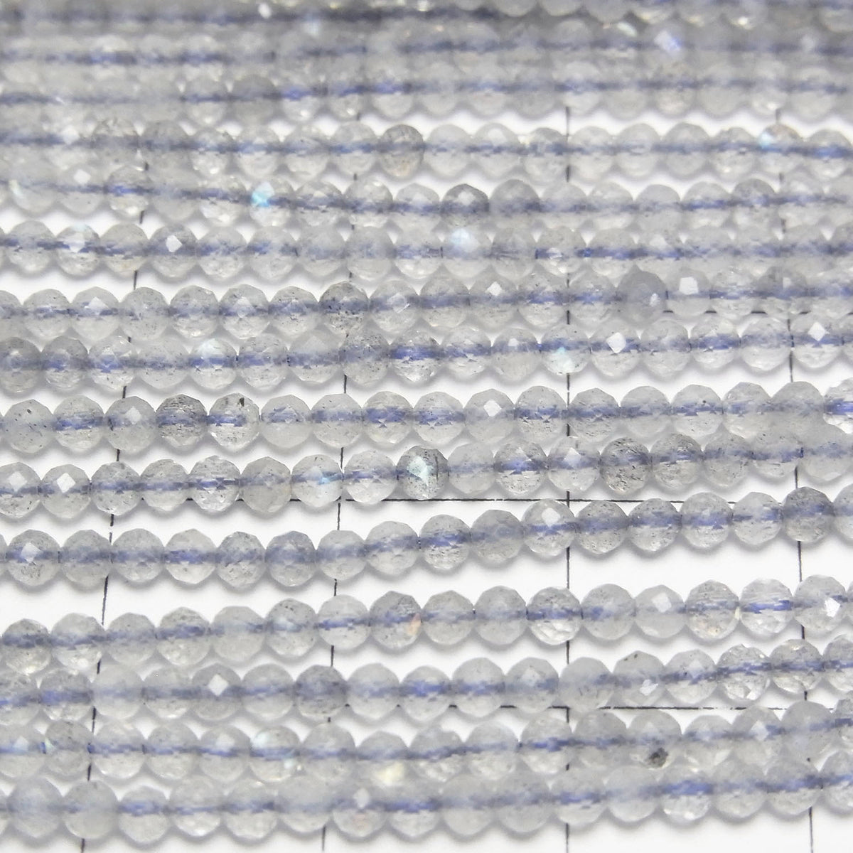 High Quality! Labradorite AAA- Faceted Round 2mm 1strand beads (aprx.15inch/37cm)