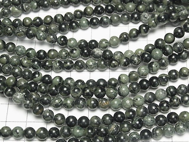 1strand $5.79! Kambaba Jasper Round 6mm 1strand beads (aprx.15inch/36cm)