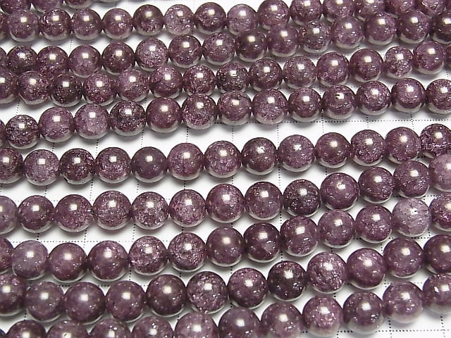 1strand $7.79! Red color 2 Cracked Crystal Round 8mm 1strand beads (aprx.15inch / 37cm)