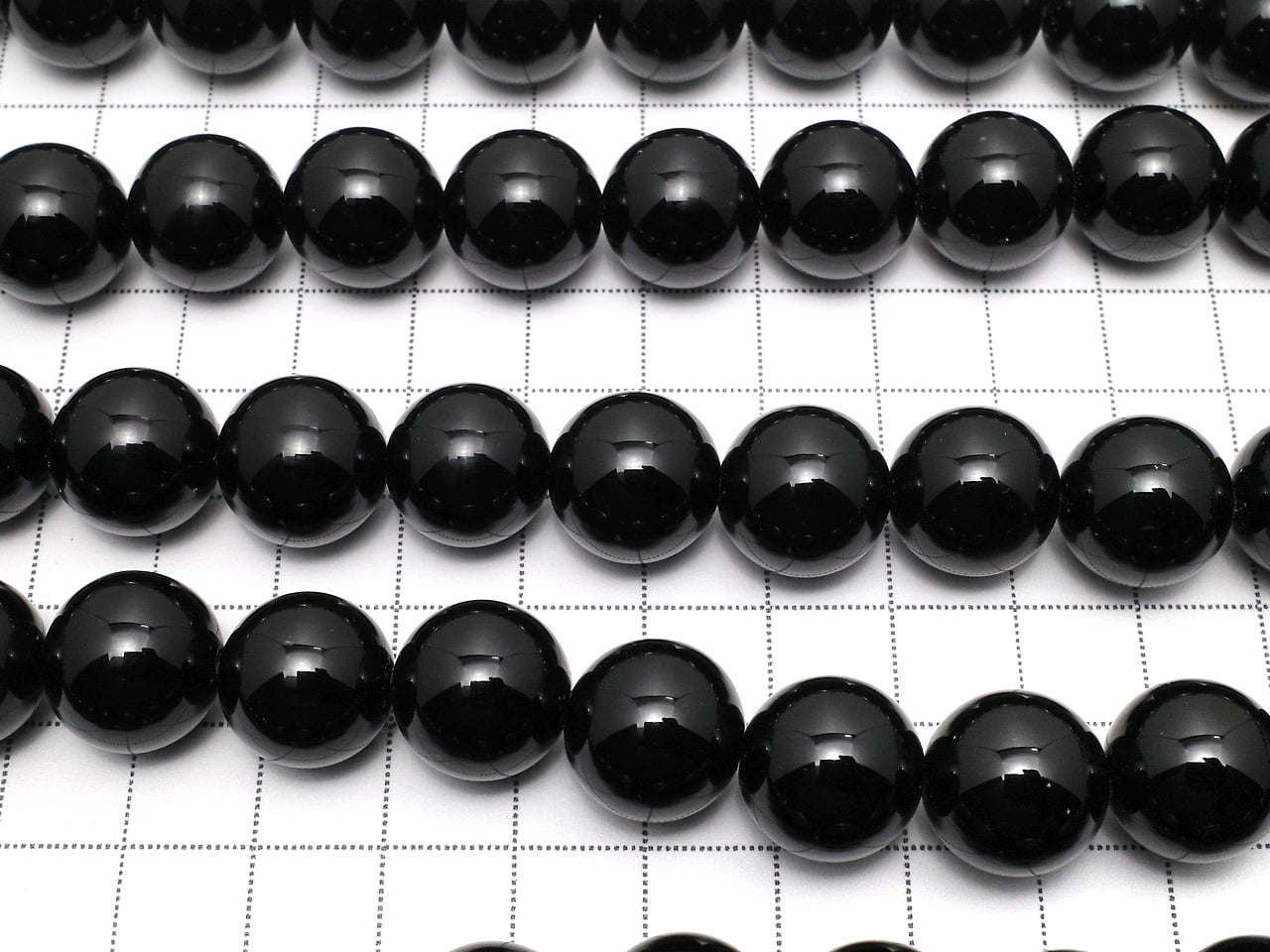 Onyx Round 14mm 1strand beads (aprx.14inch / 35cm)