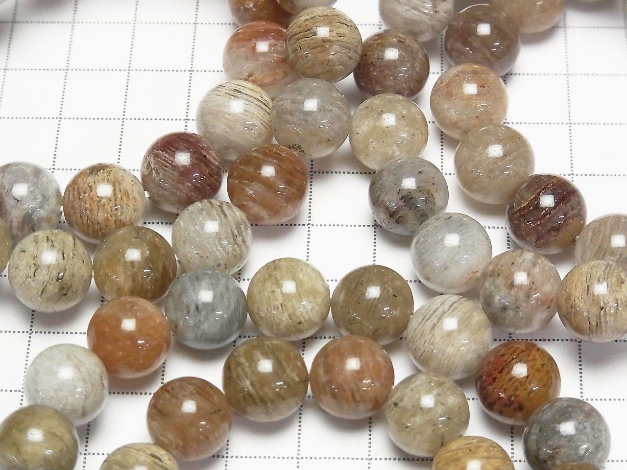 Garden Quartz AA++ Round 12mm Bracelet