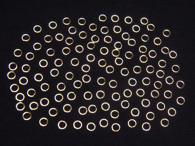 14KGF Jump Ring 0.4x3mm 20pcs