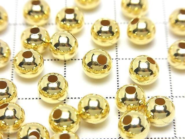 Silver925 Round 2mm,2.5mm,3mm,4mm,5mm,6mm,8mm 18KGP 3pcs -