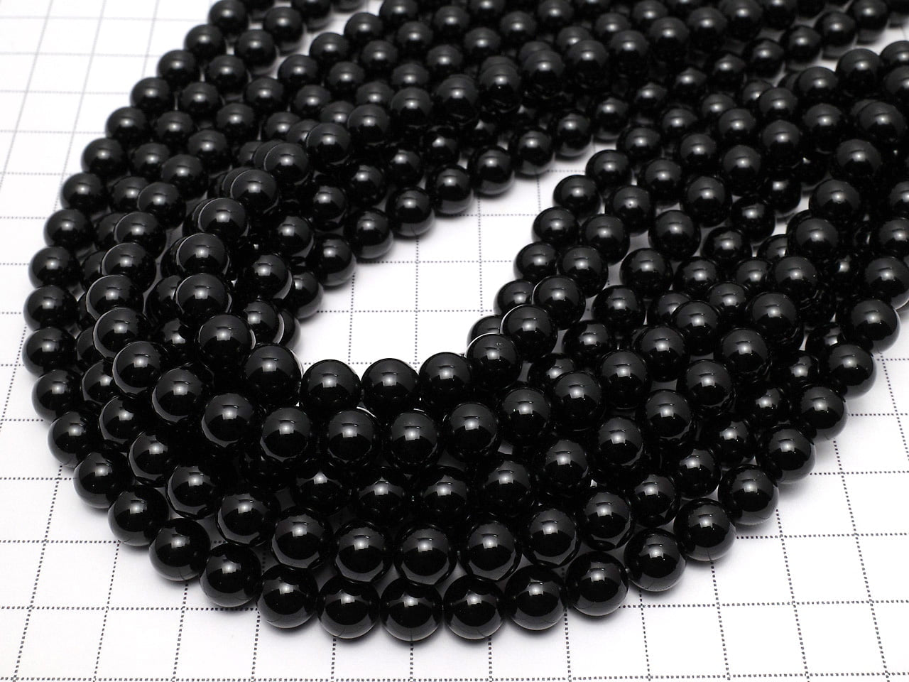 Onyx Rund 8mm 1 Strang Perlen (ca. 15 Zoll/36 cm)Sale!