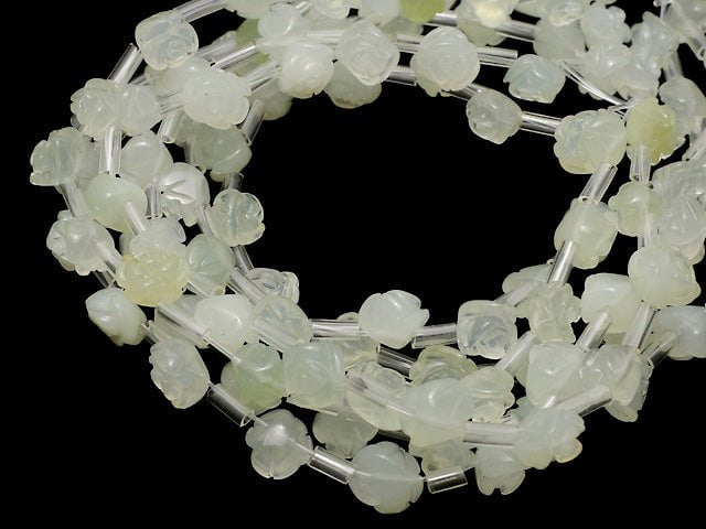 Neues Jade-Rose 8mm halbe oder 1Strang Perlen (ca. 15 Zoll / 36 cm)