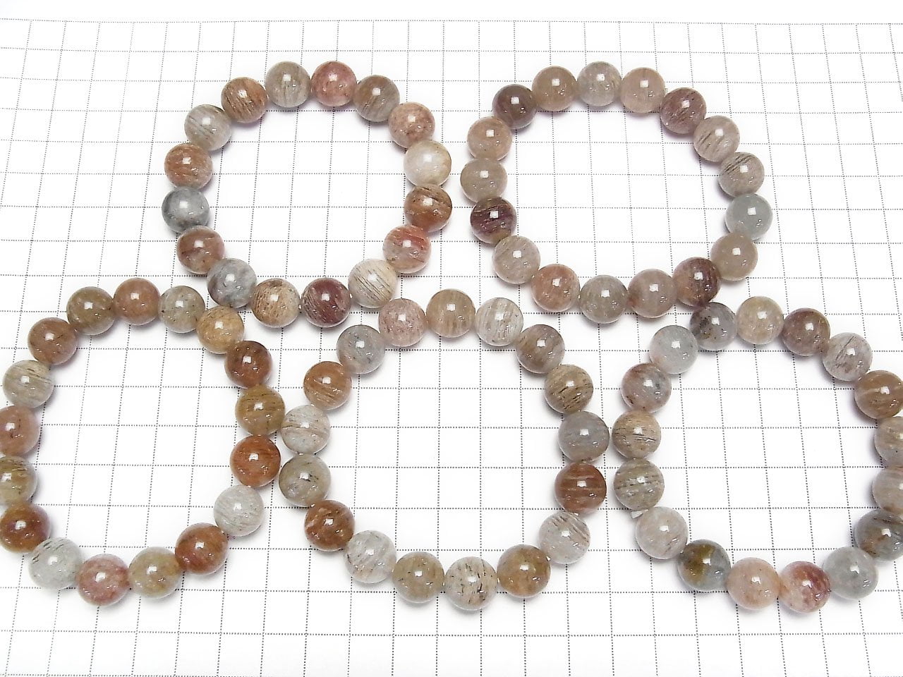 Garden Quartz AA++ Round 12mm Bracelet