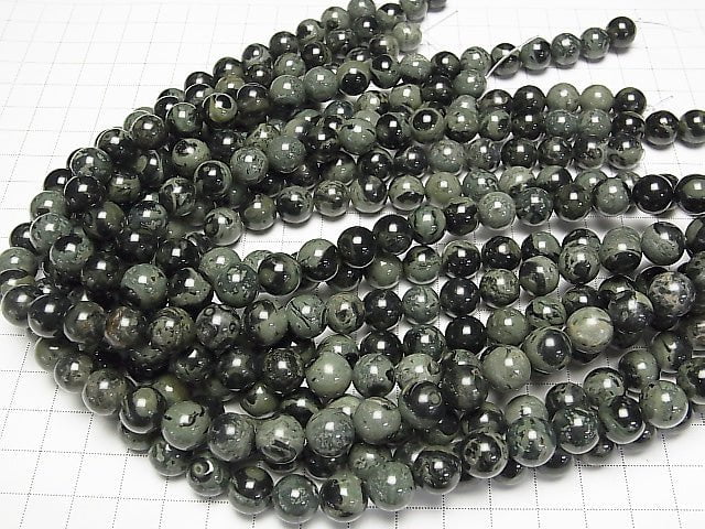 Kambaba Jasper Round 10mm 1strand beads (aprx.15inch/36cm)