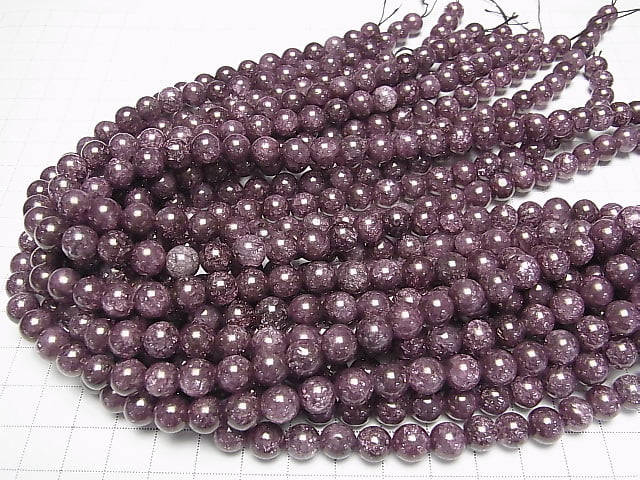 1strand $7.79! Red color 2 Cracked Crystal Round 8mm 1strand beads (aprx.15inch / 37cm)