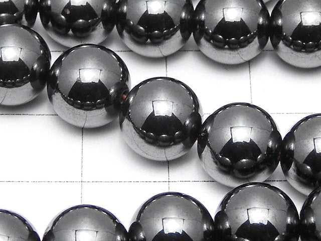Magnetic! Hematite Round 10mm 1strand beads (aprx.15inch/38cm)