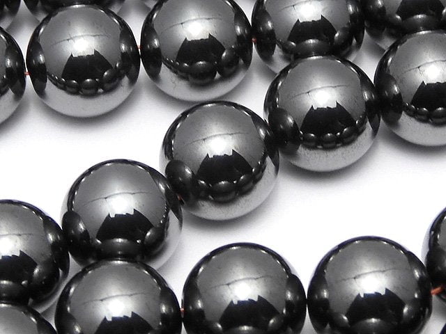 Hematite, Round Gemstone Beads