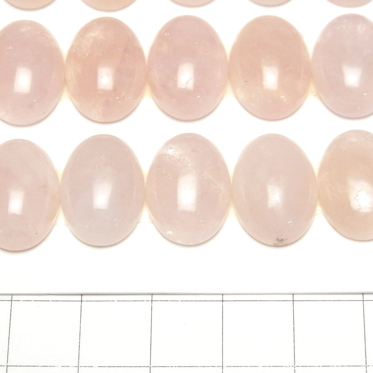 摩根石 AA++ 橢圓形素面蛋面 18x13mm 2顆